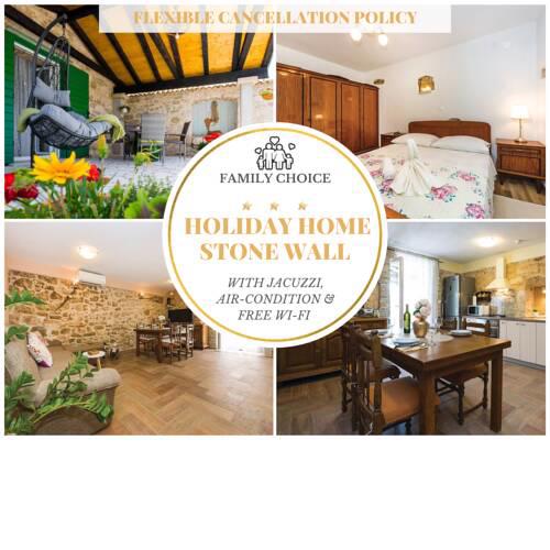 Holiday Home Stone Wall