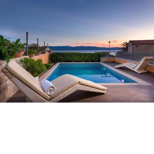 Holiday house in Bol with sea view, terrace, air conditioning, WiFi 154-1