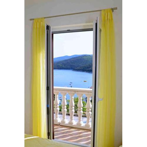 Holiday house in Rabac with sea view, air conditioning, WiFi, washing machine 577-1