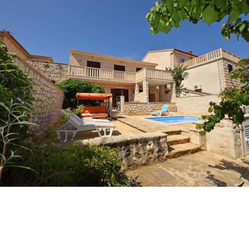 Holiday House Marija Supetar with private pool