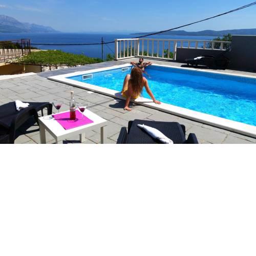 Holiday house with a swimming pool Marusici, Omis - 11898