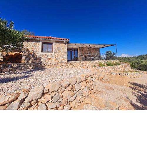 Luxury stone house in a Nature park