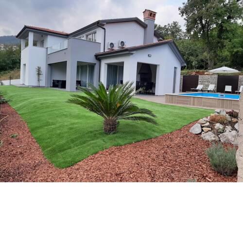 Luxury VIlla Alex in Ičići, with an outdoor pool