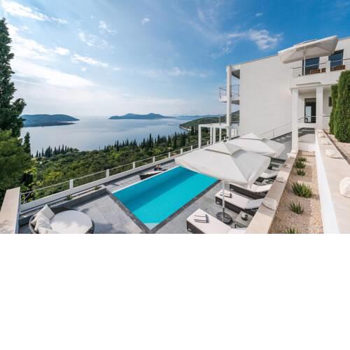 Luxury Villa Dubrovnik Dream with private pool and sea view near the beach in Orasac - Dubrovnik