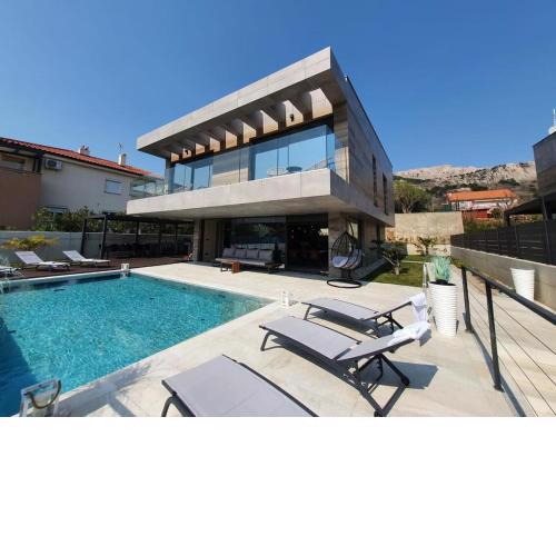 Luxury villa with a swimming pool Baska, Krk - 19533