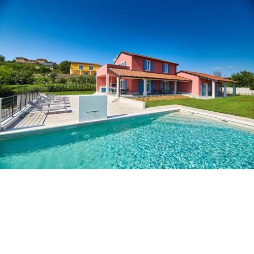 Luxury villa with a swimming pool Oprtalj, Central Istria - Sredisnja Istra - 18124