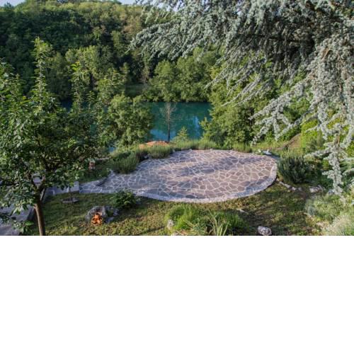 Magical oasis on the river