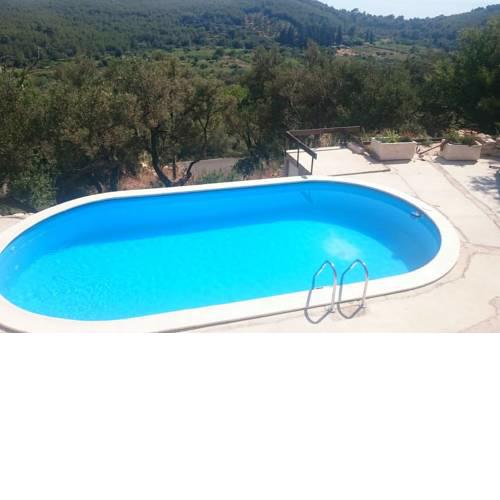 Mljet, nature eco old stone house with pool