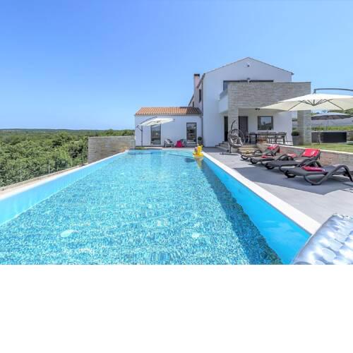 Modern Villa with Jaccuzi in Selina Croatia