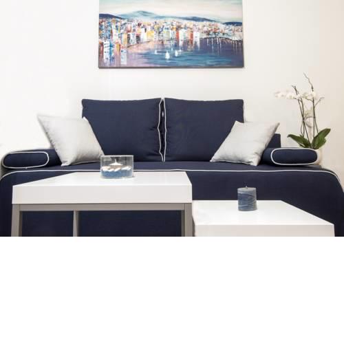 Navy Blue Apartment