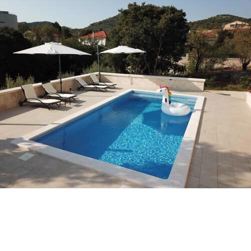 New apartment with an amazing pool