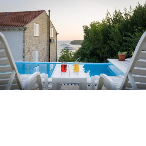 New apartment with stunning sea view & private pool