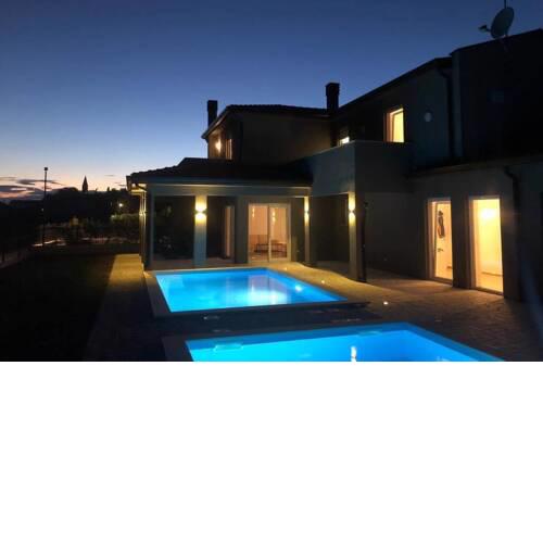 New luxury villa with 2 private pools