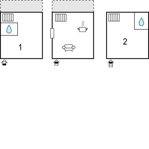 Nice home in Ipsi with WiFi and 2 Bedrooms
