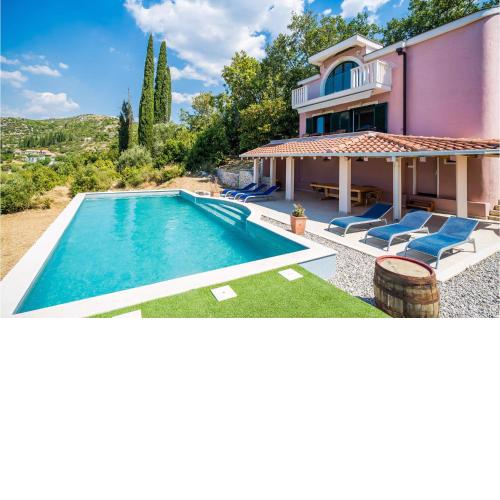 Nice home in Orasac with Outdoor swimming pool, WiFi and 4 Bedrooms