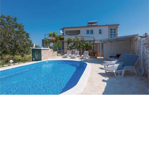 Nice home in Primosten w/ Outdoor swimming pool, WiFi and 4 Bedrooms