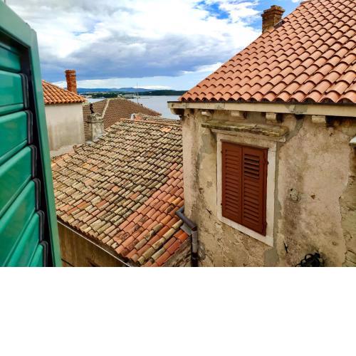 Old stone house St Lawrence in the heart of Sibenik's old town