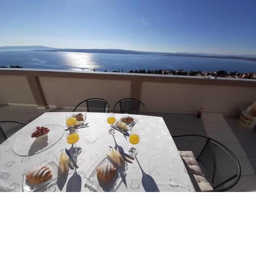 Panorama sea view apartment Dramalj-Crikvenica
