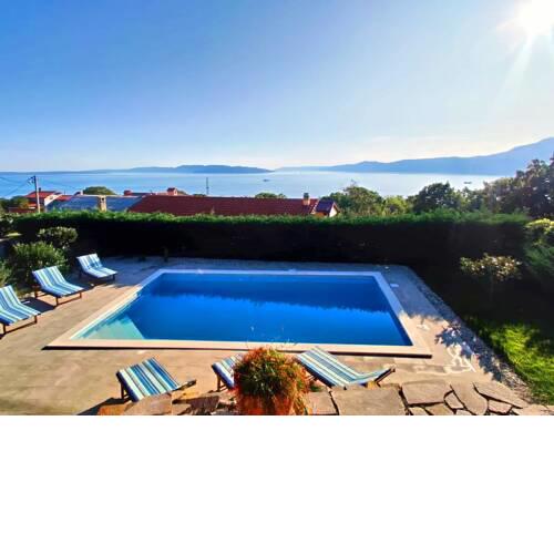 *****Pool house with beautiful seaview,big garden and old tavern*****