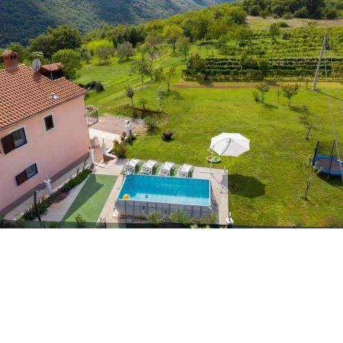 Quiet village house with pool and grill