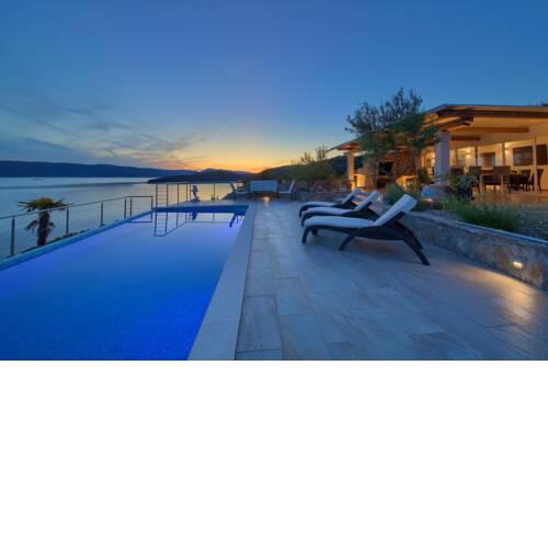 Seafront villa Natura with pool, breathtaking view
