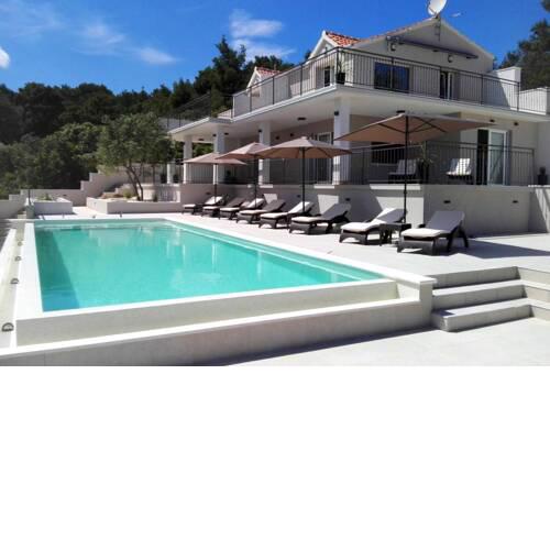 Seaside apartments with a swimming pool Mudri Dolac, Hvar - 10432