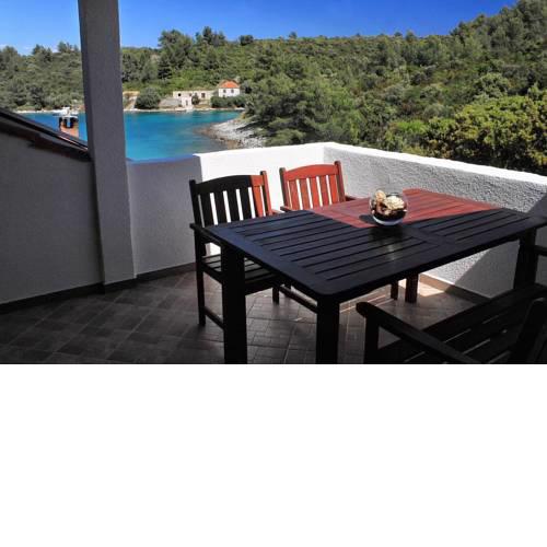 Seaside secluded apartments Cove Karkavac - Scedro, Hvar - 8801