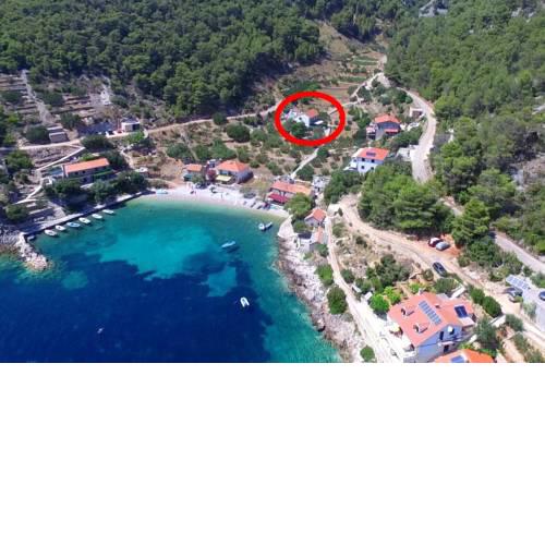 Seaside secluded apartments Cove Torac, Hvar - 2071