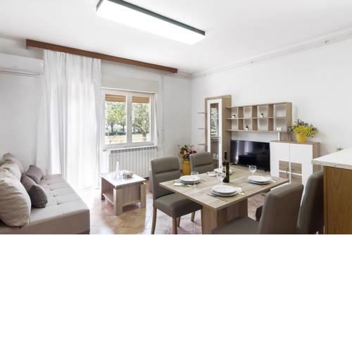 Spatious and cozy apartment with garden near Pula