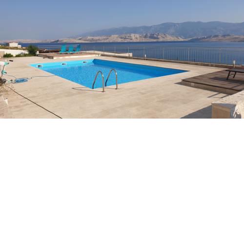 Studio Apartma PAG BLUE OCEAN 1 with sea view