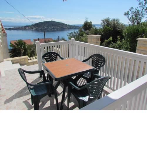 Studio Apartment in Kali with Sea View, Balcony, Air Conditioning, Wi-Fi (4575-3)