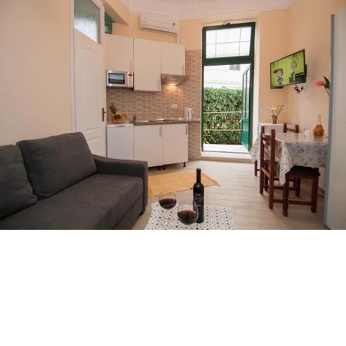 Studio Apartment in Opatija with Terrace, Air Conditioning, Wi-Fi, Washing Machine (3697-1)