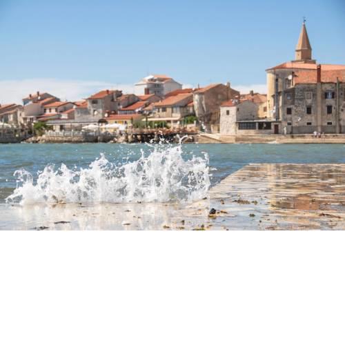 Studio apartment in Savudrija with Seaview, Terrace, Air condition, WIFI (123-10)