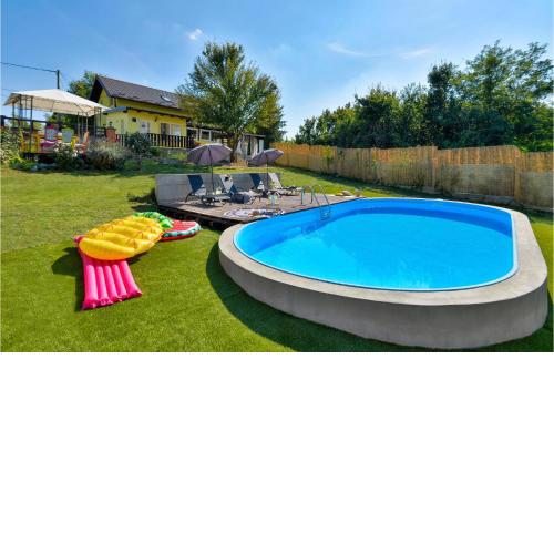 Stunning home in Hrebinec with Outdoor swimming pool, WiFi and 4 Bedrooms