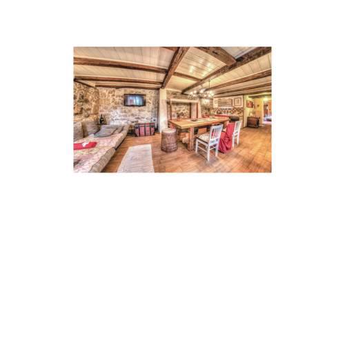 Two-Bedroom Holiday home Brod na Kupi with a Fireplace 01