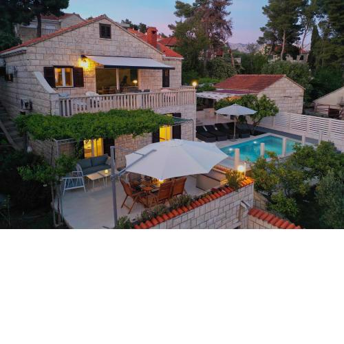 Villa Beach House Sumartin with Heated Pool