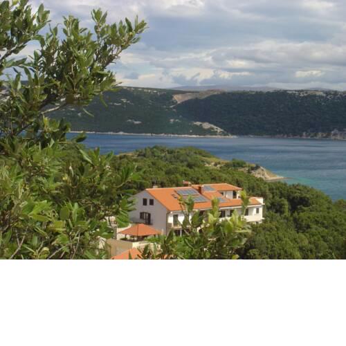 Villa Frane with panoramic sea views