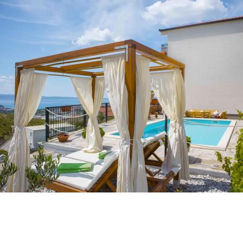 Villa Hill with a beautiful sea view