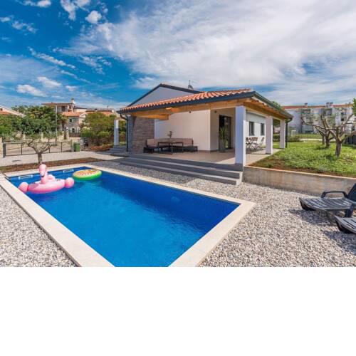 Villa in Novigrad air-conditioned accommodation with a private pool