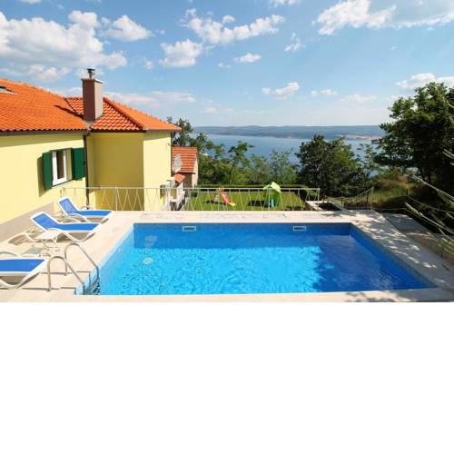 Villa Maruncela with sea and island views, 5 bedrooms, private pool, gym