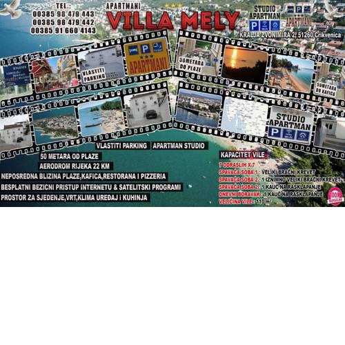 Villa Mely CRIKVENICA KVARNER