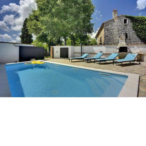 Villa mit privatem Pool, Liegestühle, WLAN, Klima