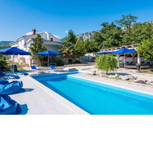 Grand villa with private pool surrounded by nature