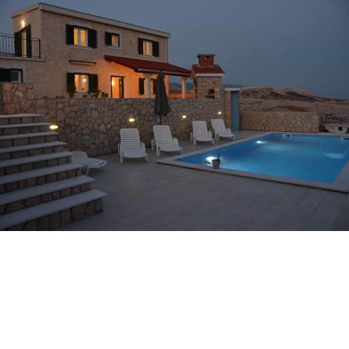 Villa Puntica-holiday home with sea and mountain view and the pool