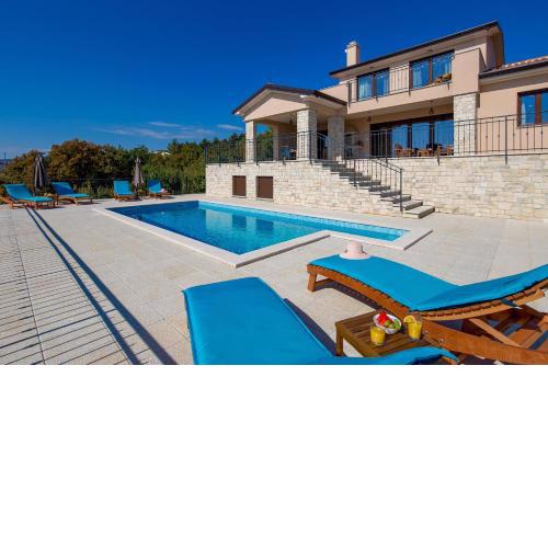 Villa Teza, brand new, 8 guests, amazing view