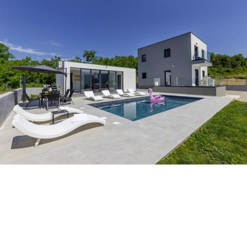 Villa The View in Čepić - Haus für 6 Personen