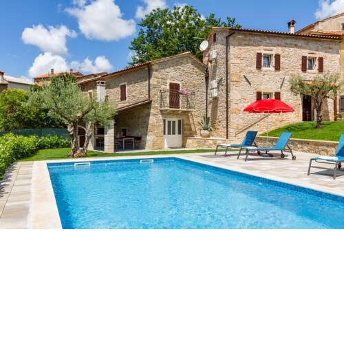Villa Zoro with a lovely garden and a private POOL in the middle of Istria
